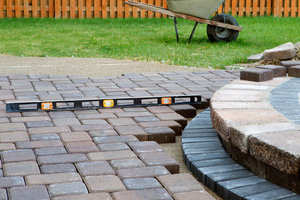 Block paving