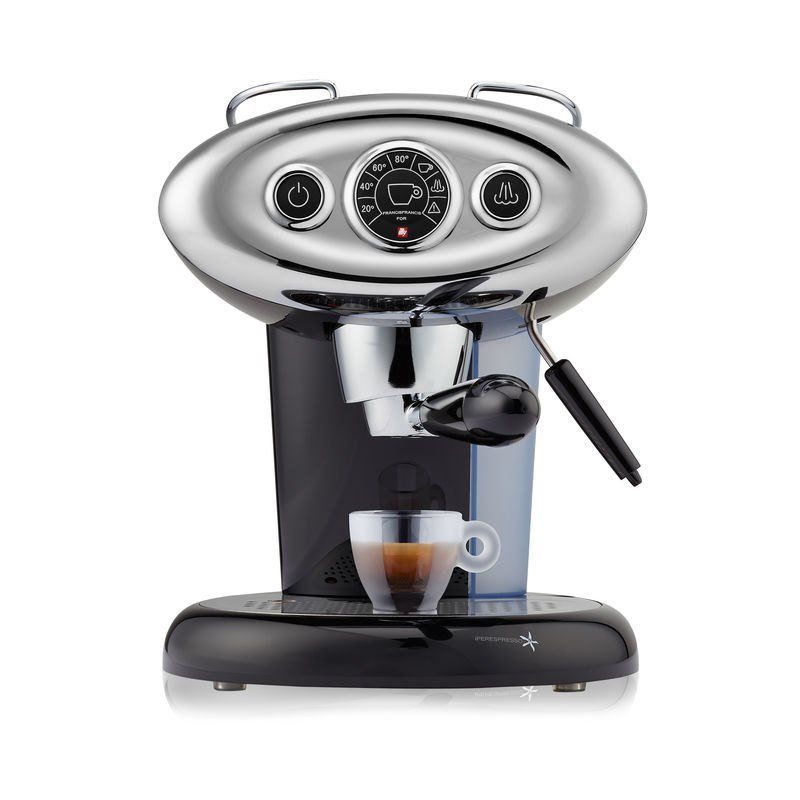 Macchina per il caffè nera