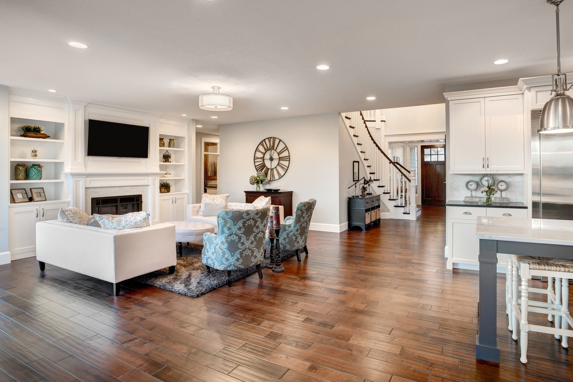 Beautiful House With Hardwood Flooring — Albany, OR — American Hardwood Floors