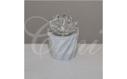 portaluci marmo bianco