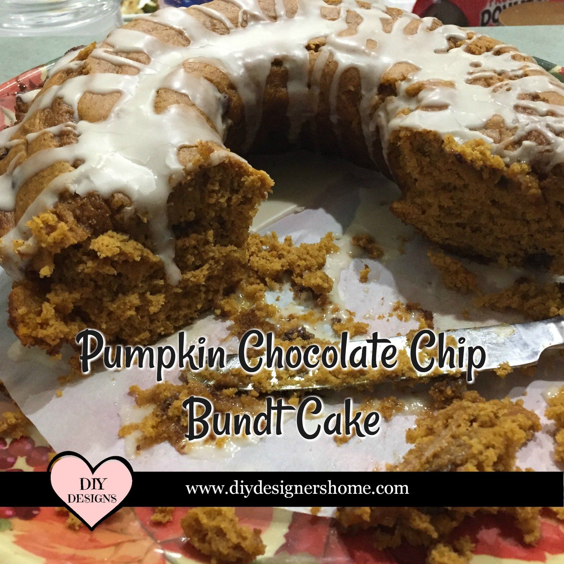 Pumpkin Chocolate Chip Bundt Cake Recipe