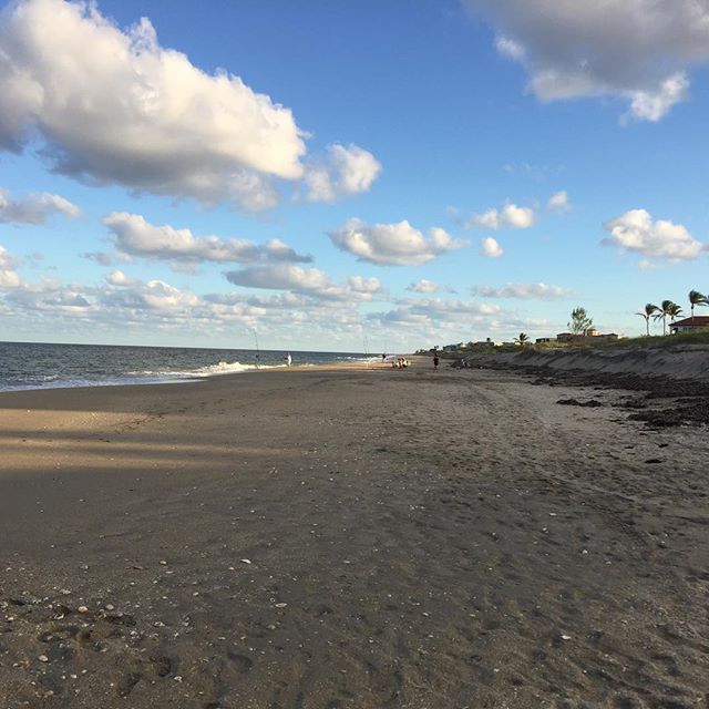 Possibilities like the horizon are endless at the beach