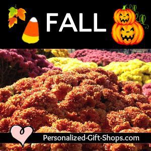 Fall Holiday Gift Ideas Personalized