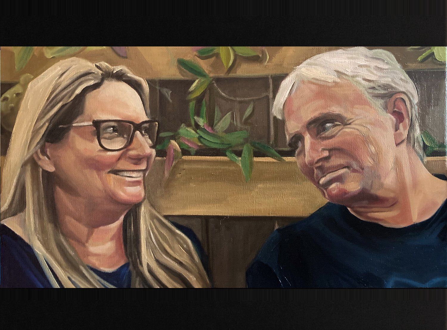 oil portrait overseas