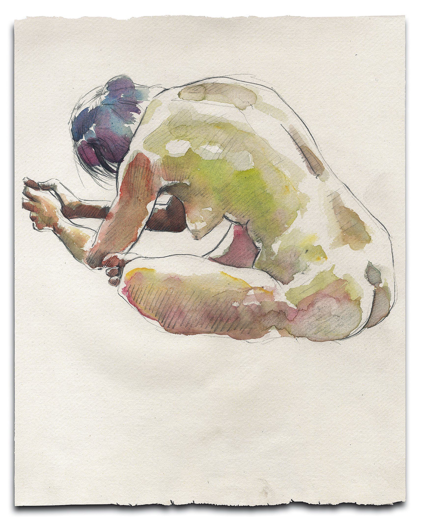 Buy Original Watercolour Nude