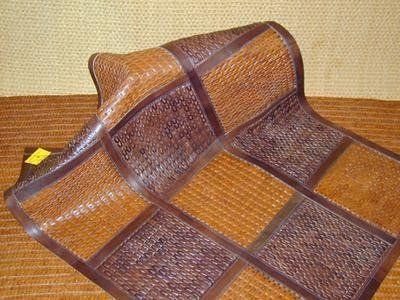 leather rug