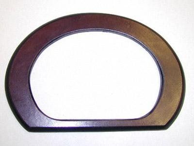leather handle assembled by hand