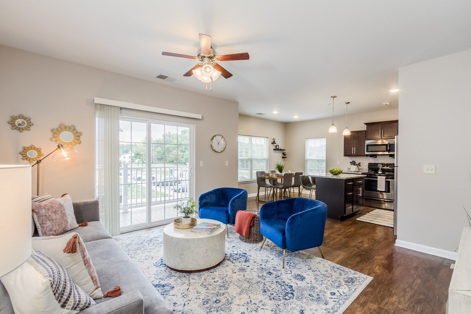 Open concept living room