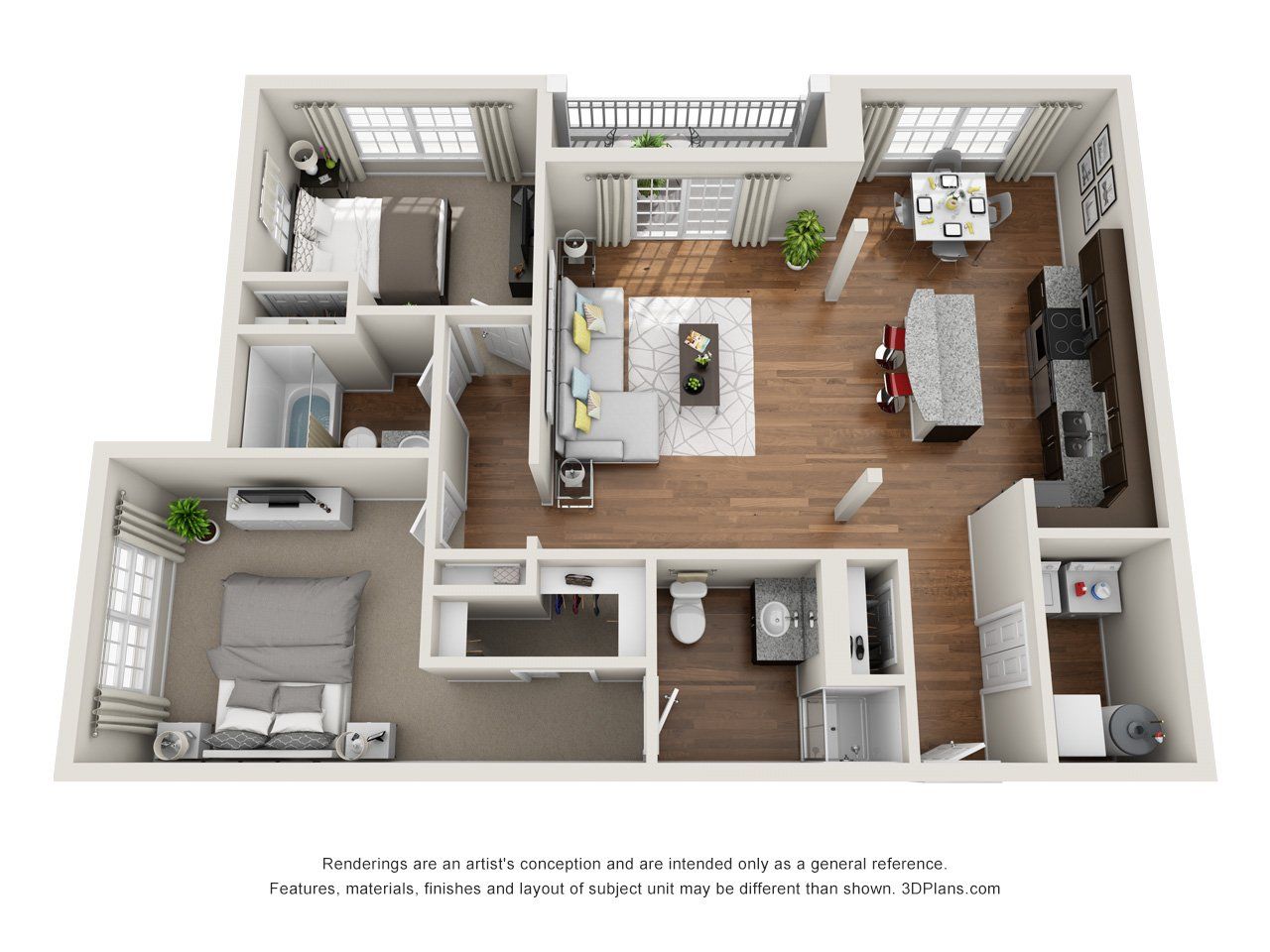 Unit C Floorplan