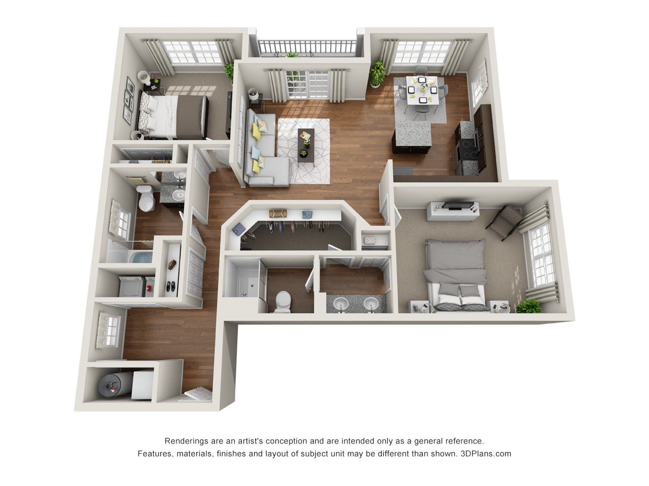 Unit G Floorplan