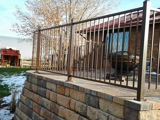 ornamental iron fence