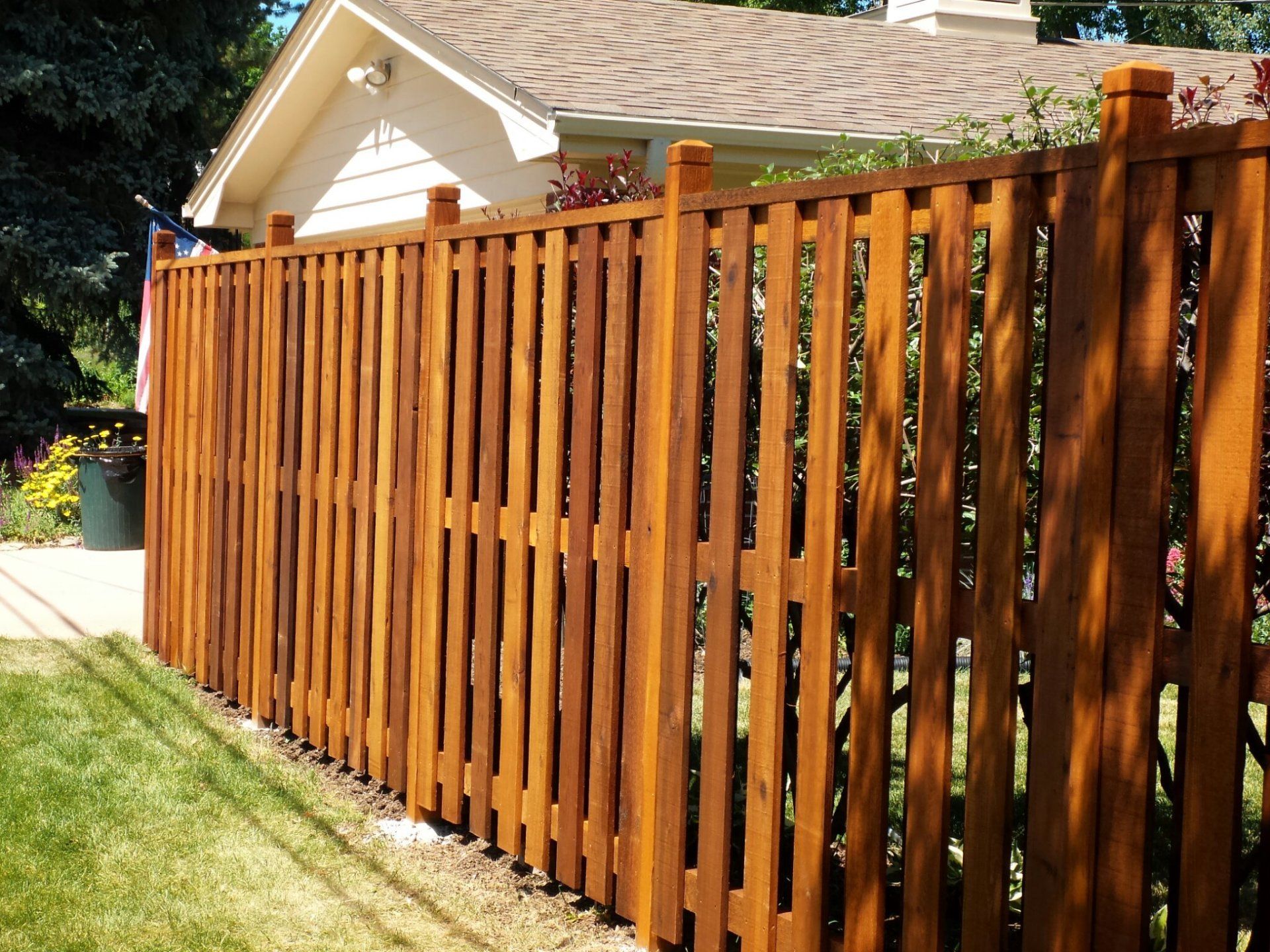 wood fence pic
