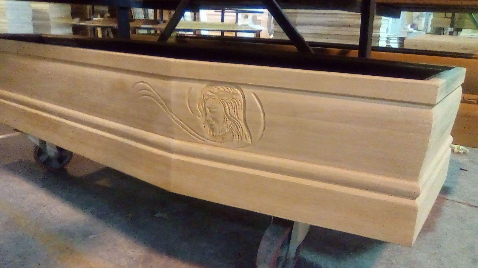 Cofano in legno di mogano