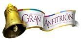 Campana dorada junto al logotipo de la cinta que dice “Grand Host”