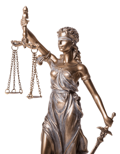 Statue of Justice — St Memphis, TN — Wilkes McCullough & Wagner