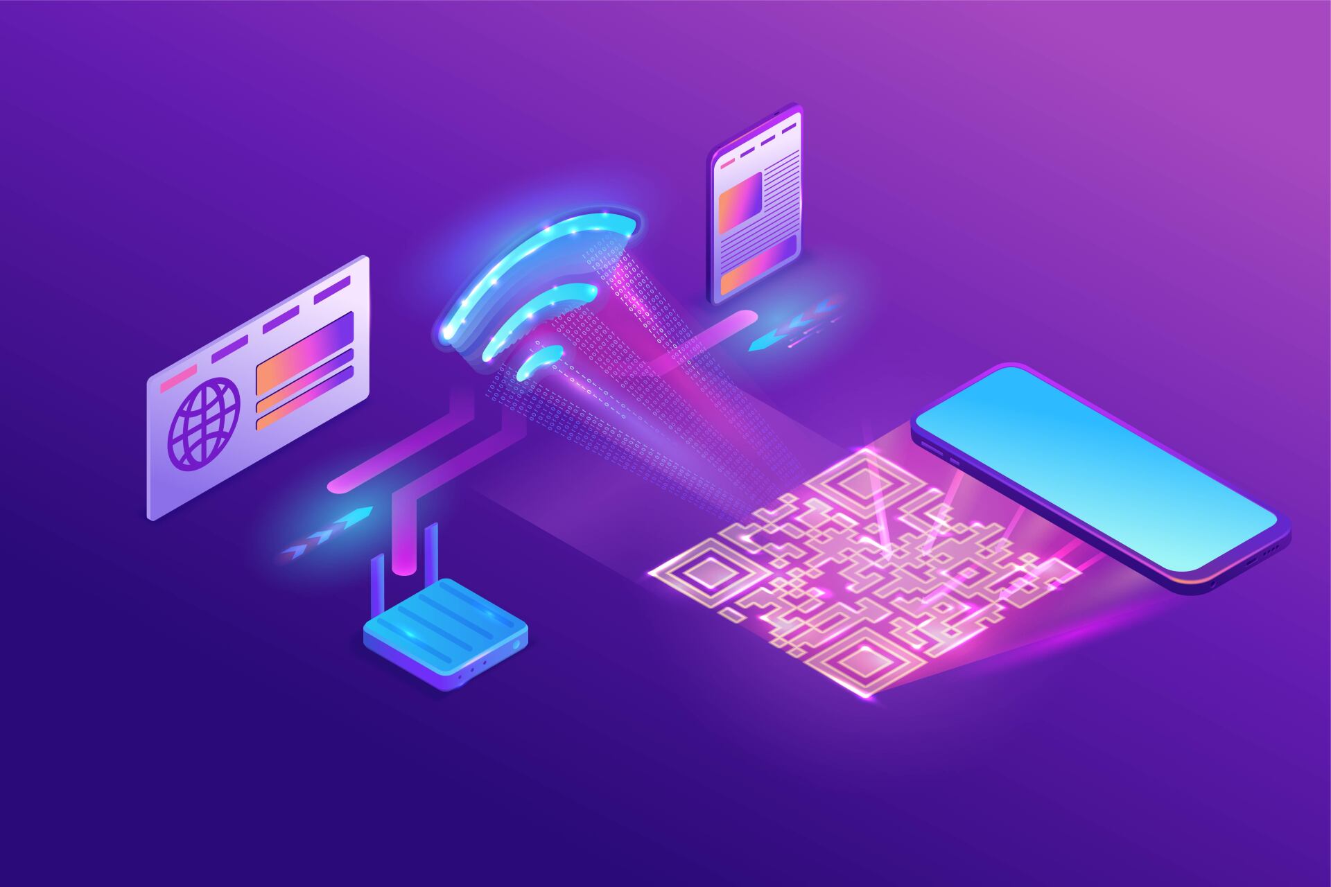 以 QR Code 提供 Wifi 登入方法,顧客上網更方便!