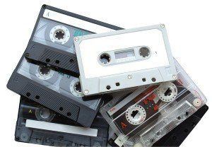 Audio cassettes to convert to digital format.