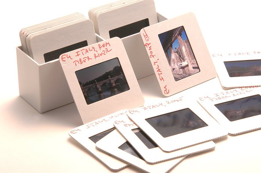 Slide to convert to digital format