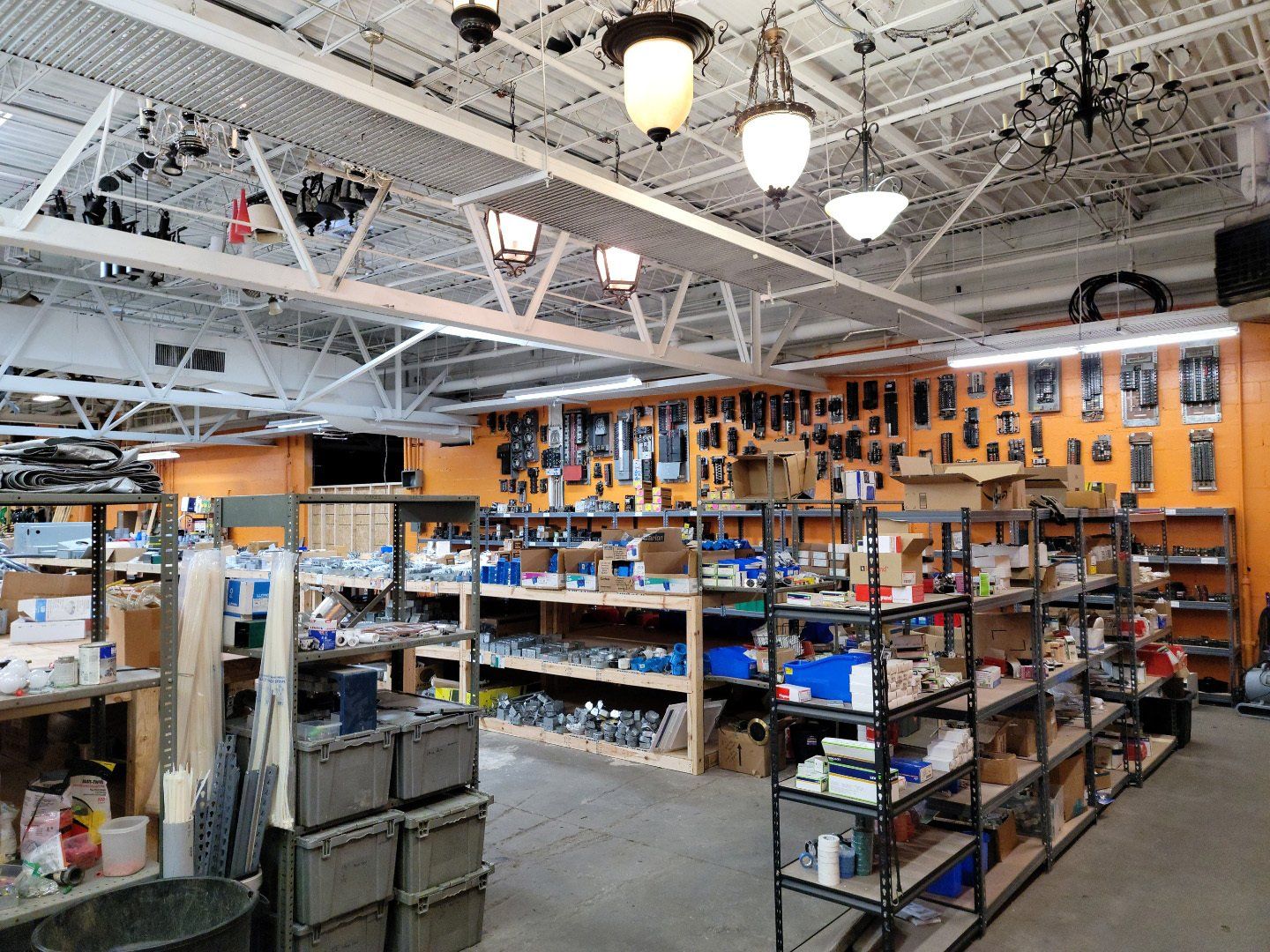 Shop lighting