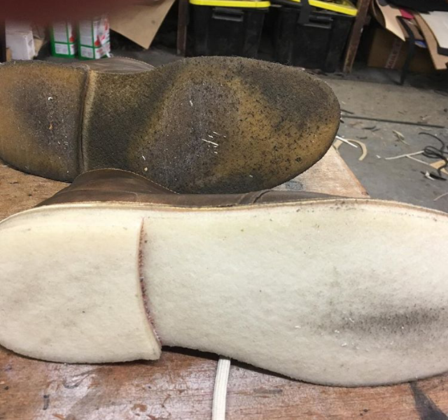 Shoe repair