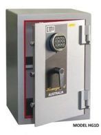 large gray safe