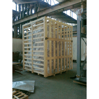Magazzino di un'industria produttrice di pallets