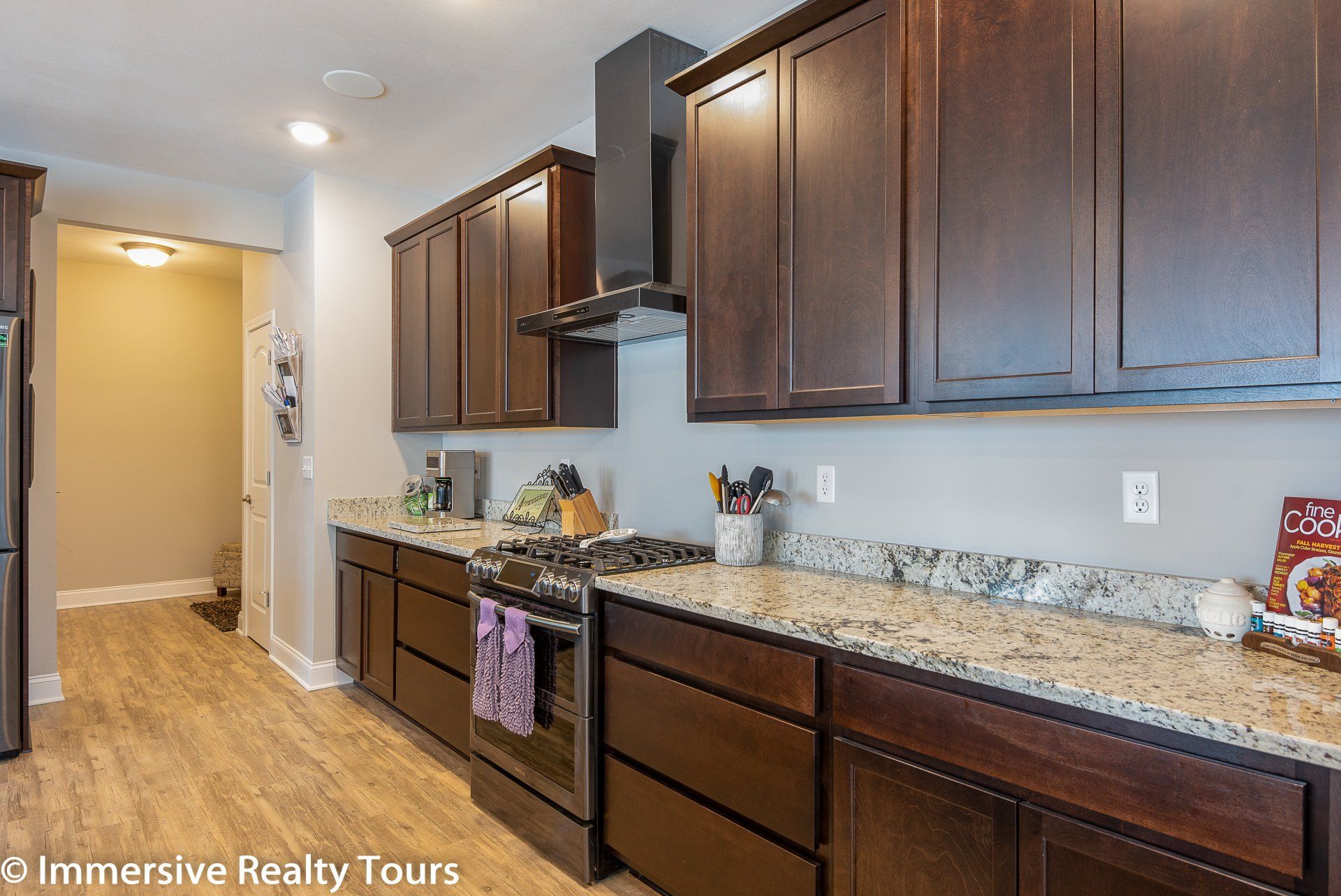 gas range and range hood