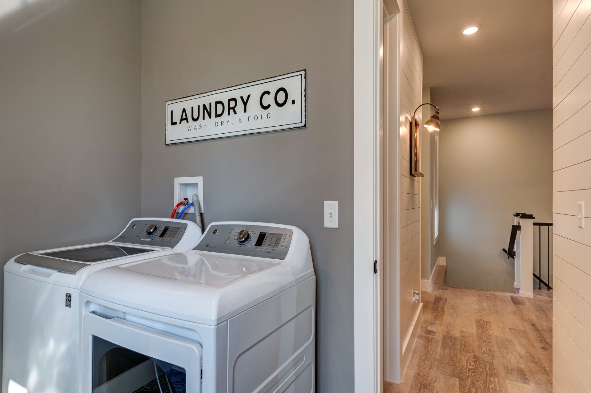 washer and dryer