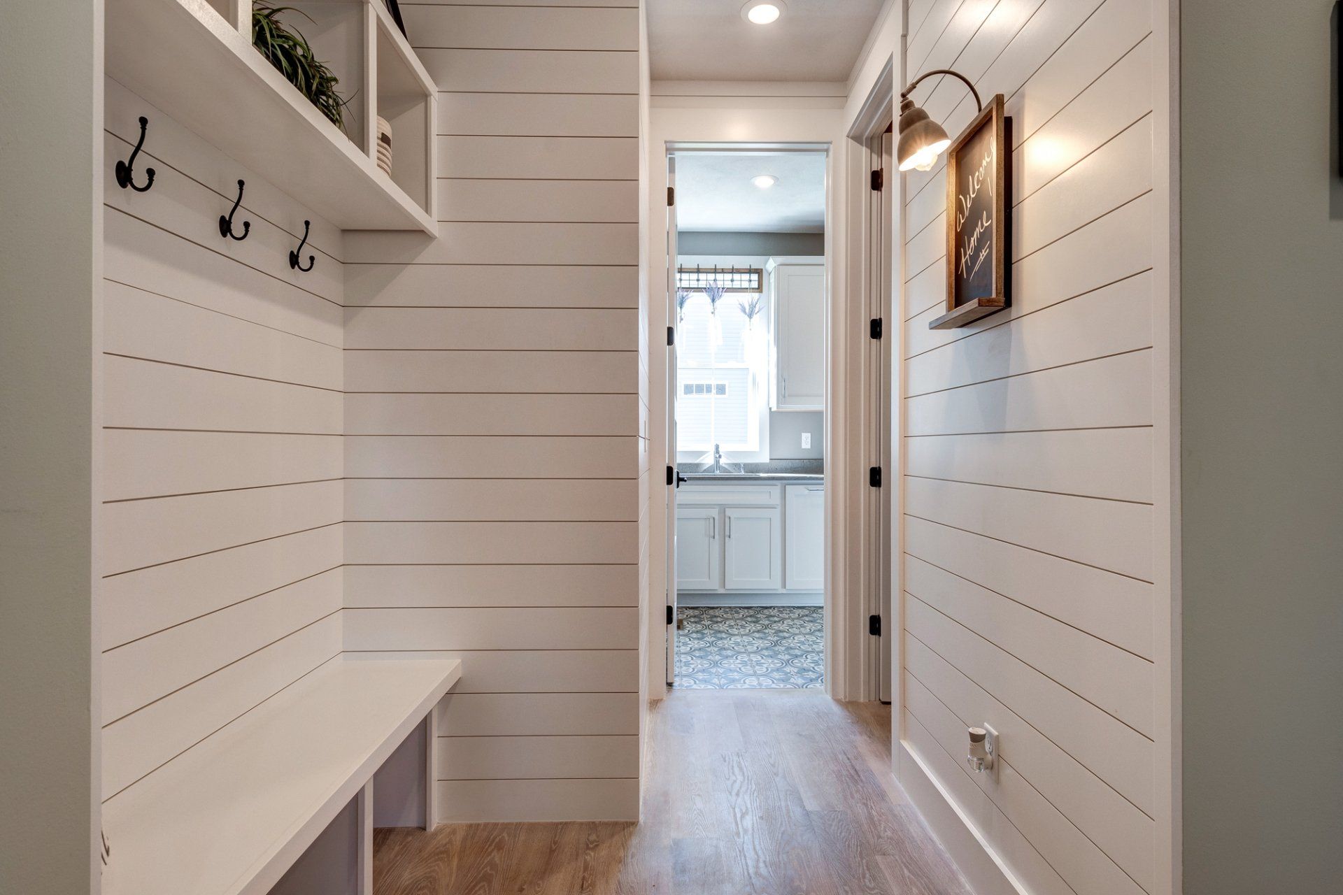 mud room with storage