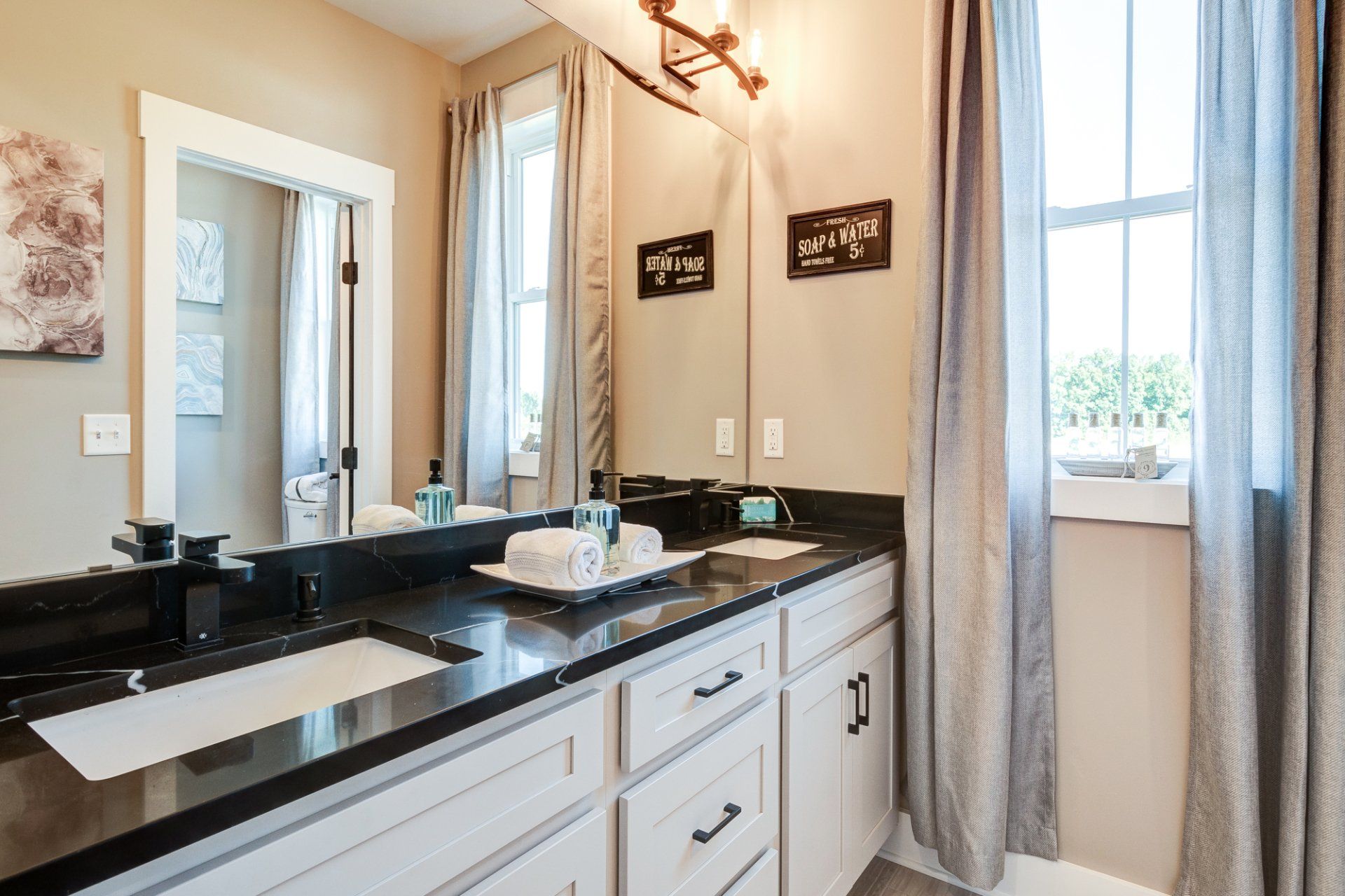 double vanity
