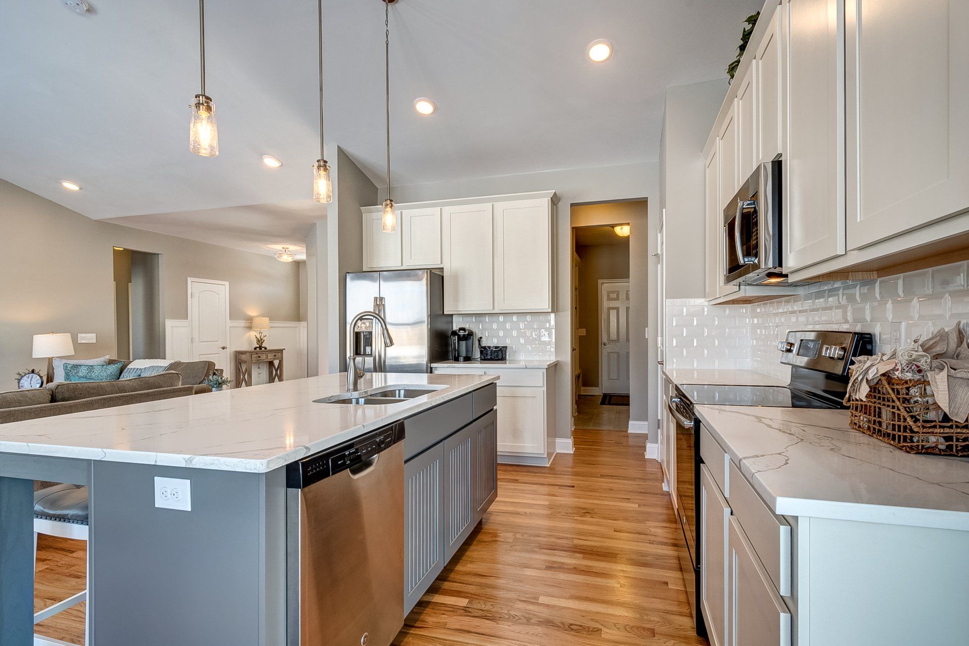 kitchen with stainless steel appliances