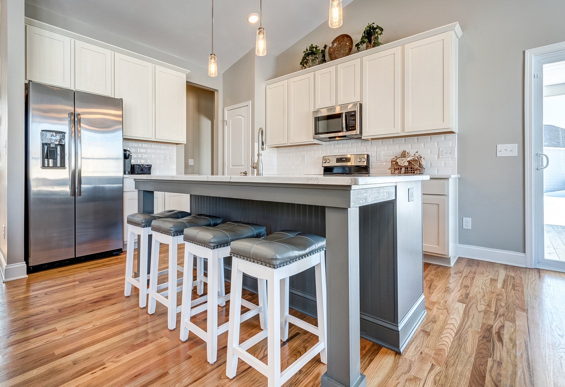 kitchen island with seating