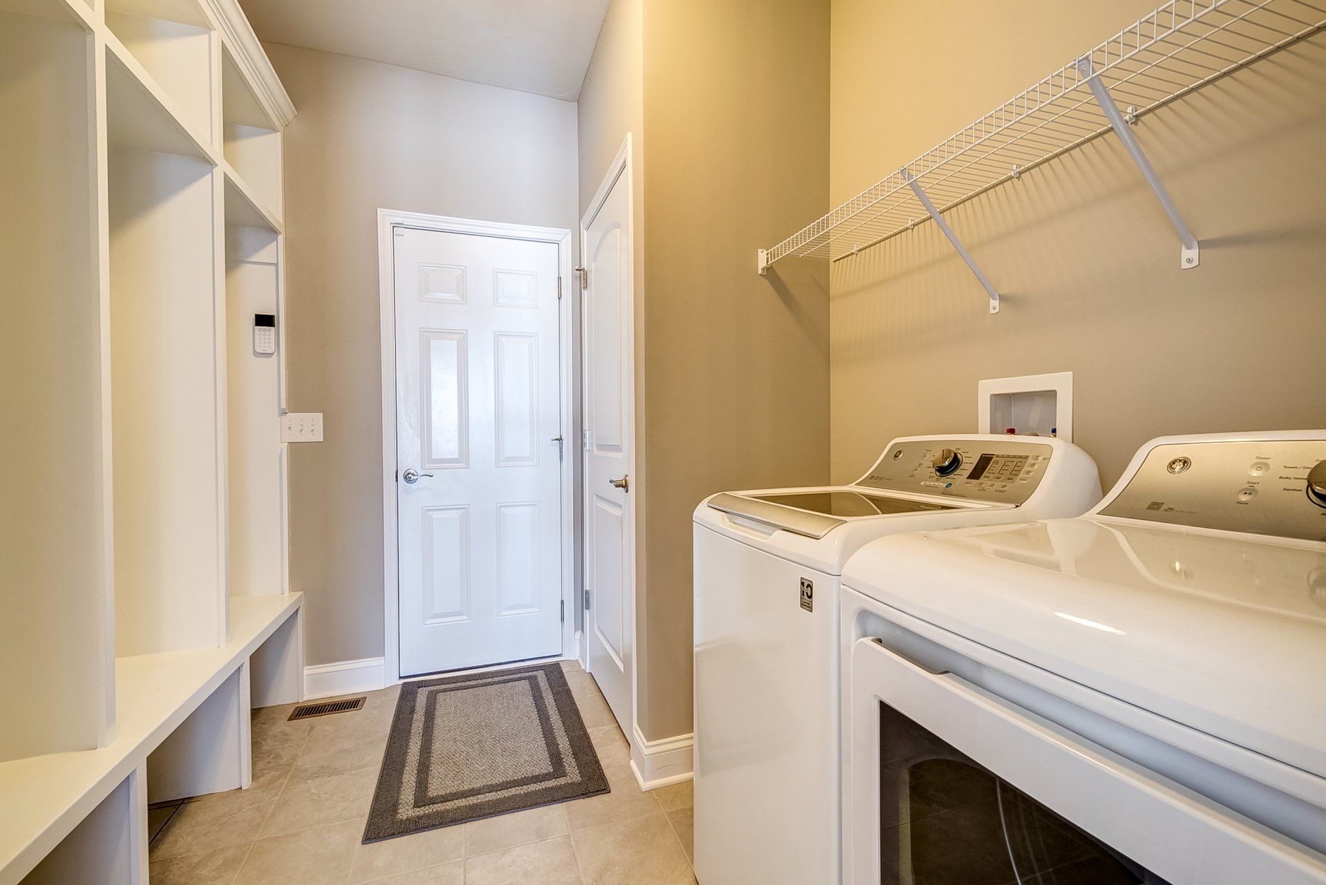 laundry and mud room