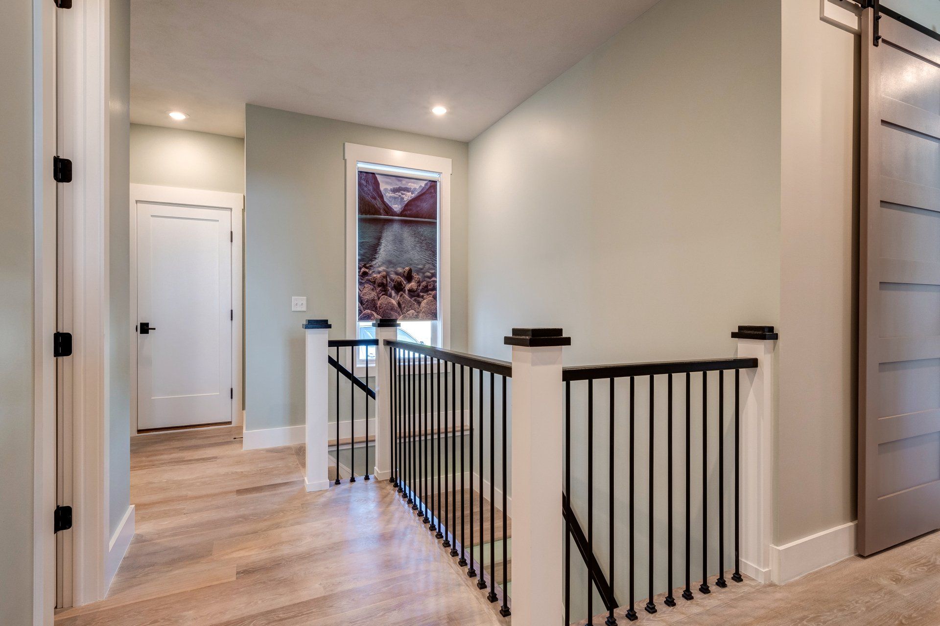 Hallway  and railing