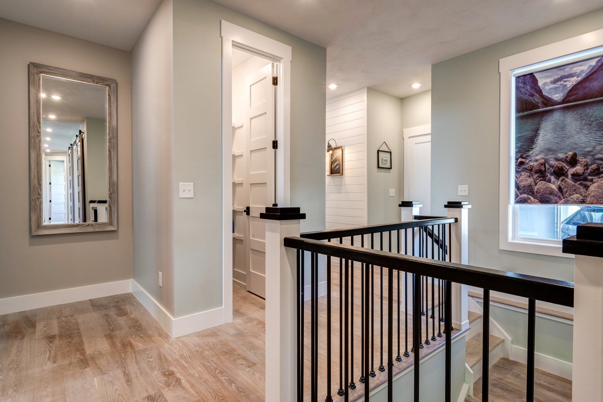 Upstairs hallway