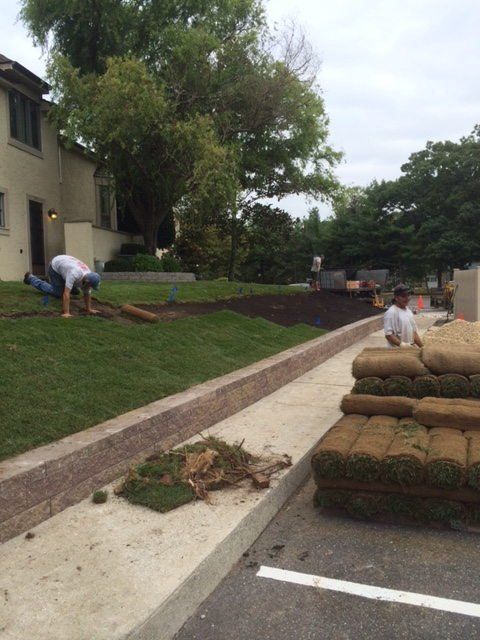 Hardscaping Nearly Done - Landscaping in Egg Harbor Township, NJ