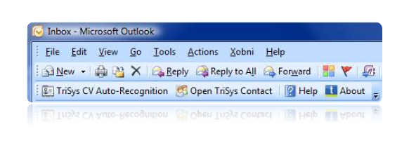A screen shot of a microsoft outlook window