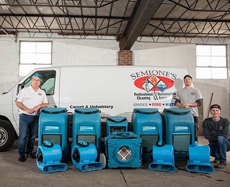 Carpet Cleaning — Company Van and Team in Gloversville, NY Carpet Cleaning — Company Van and Team in Gloversville, NY