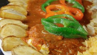 Juicy Grilled Chicken Topped With Hot Chipotle Sauce mexican menu, Ricardo's Place SJC 92675