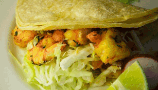Soft Shrimp Taco restaurant catering, Ricardo's Place SJC 9265, Orange County