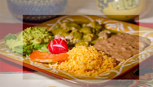 Chile Verde Lunch Special mexican food near me, Ricardo's Place SJC 94040