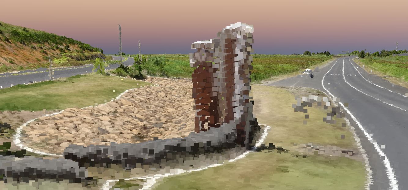 Point Cloud aerial view
