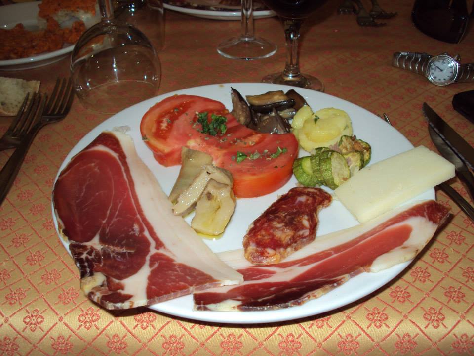 salumi e verdure calabresi