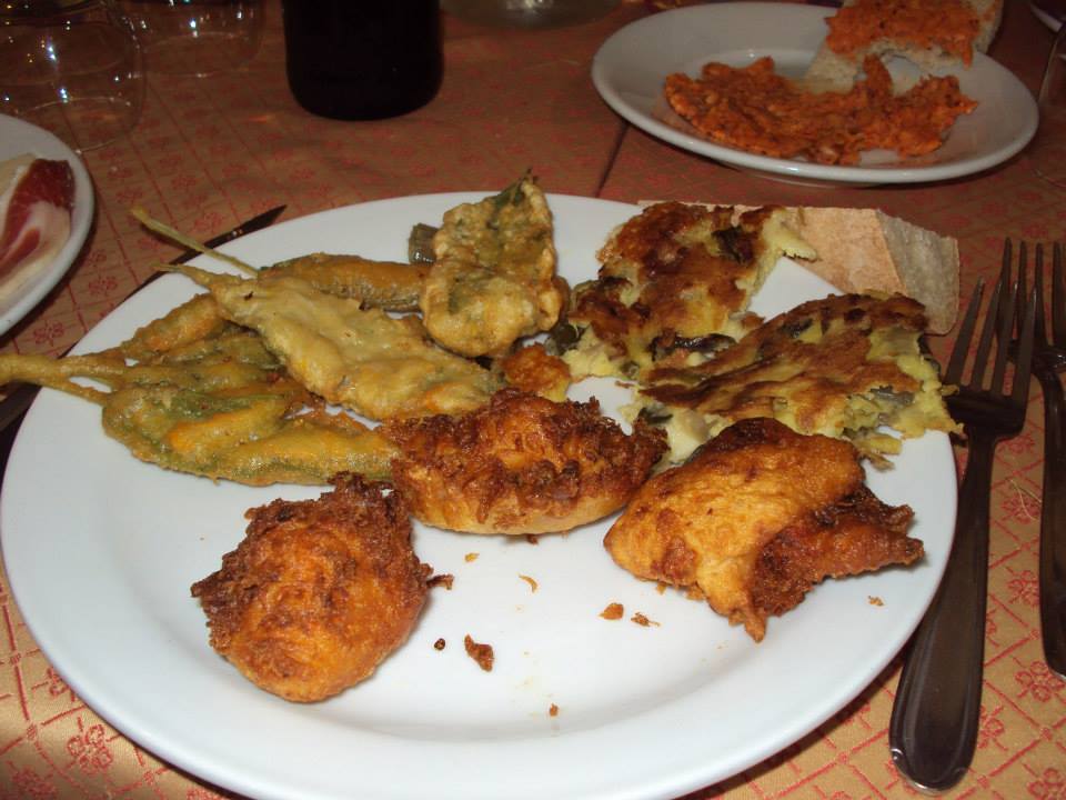 verdure fritte in pastella