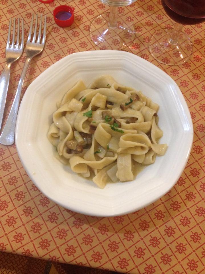piatto di tagliatelle