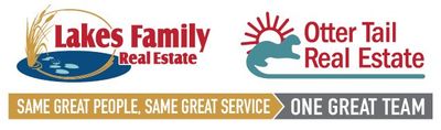 Lakes Family Real Estate Otter Tail Real Estate Combined Logo Lakes Family Real Estate Otter Tail Real Estate Combined Logo