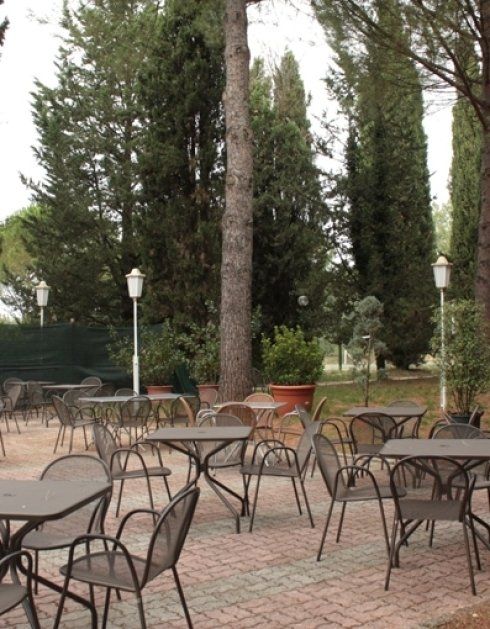 dehors di un ristorante