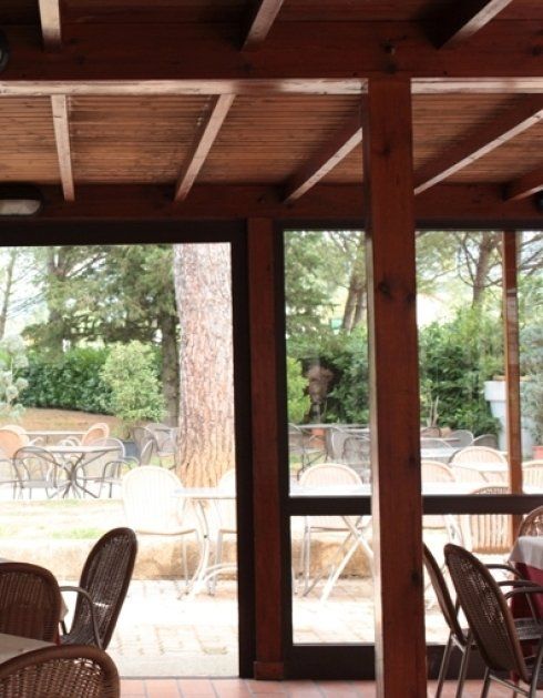 veranda esterna di un ristorante
