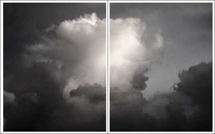 paintings of clouds