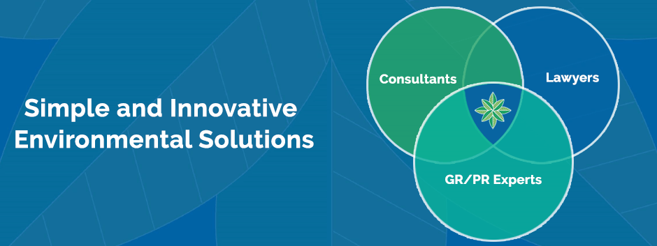Banner Slide with Venn Diagram showing AL Law Groups position within Consultants, Lawyers and GR/PR Experts